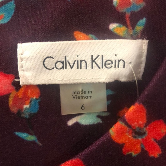 BNWT Calvin Klein Floral Dress - Picture 5 of 5